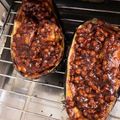 とらおマミー's cooksnap of when they made 米茄子の田楽焼.