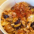 ympyo's cooksnap of when they made 超簡単！なすと豚ひき肉のやみつき丼♡.