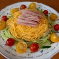 yumelon88's cooksnap of when they made ぶっかけひやむぎ(冷やし中華風).