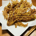 はっぴぃ☆モソモ's cooksnap of when they made 市販のタレで簡単＆楽々♪えのきの唐揚げ.