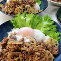 ｸﾏﾘｴ's cooksnap of when they made 簡単！ひき肉と蓮根ののっけ丼.