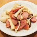 かなりんココりん's cooksnap of when they made ソーセージとエリンギの炒め物♪.