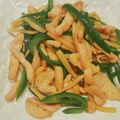 yokoyoko76's cooksnap of when they made ＊やわらか鶏むね肉の青椒肉絲＊.