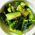 azbjbn's cooksnap of when they made やみつき！たたき胡瓜(胡瓜大量消費).
