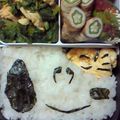 いわまそうたつ's cooksnap of when they made レトロ！スヌーピーのお弁当～キャラ弁.