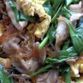 キロリン's cooksnap of when they made 豚と春雨の甘辛ニラ玉炒め.