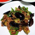 まきまっきぃ☆'s cooksnap of when they made なすとピーマンの肉味噌そぼろあん炒め.