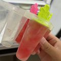 クック9P6O5D☆'s cooksnap of when they made 余ったスイカの活用方法♪すいかアイスバ−.