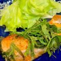 やよい・M's cooksnap of when they made 簡単！サーモンと大葉のバター醤油ソテー.