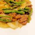 RMT☆'s cooksnap of when they made 牛肉とアスパラ・エリンギの中華炒め.