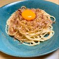 辛名類's cooksnap of when they made 失敗無し！和!!カルボナーラ.