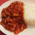 にんにくよろい's cooksnap of when they made キャベツ大量消費！キャベツのトマトカレー.
