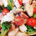 飲んだくれよーちゃん's cooksnap of when they made ☆白身魚とベーコンのアヒージョ☆.