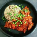 ひさかた's cooksnap of when they made ちょい甘濃厚！ベジタリアンのハヤシライス.