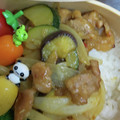 M130018's cooksnap of when they made 豚こまと夏野菜のカレー風味炒め.