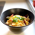 かっちゃん杉's cooksnap of when they made とろとろ♪竹輪と玉ねぎの卵丼.