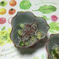おはなすき's cooksnap of when they made しらすときゅうりの【ごまポン酢サラダ】.