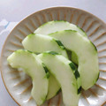 umi☆neco's cooksnap of when they made 夏の常備菜＊白だしで作る瓜の浅漬け.