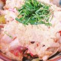 tekkokko☆'s cooksnap of when they made ３分でずぼら丼♡ハマる！カニ玉天丼.