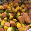 だるだる子's cooksnap of when they made ウインナー・ピーマン・コーンのバター炒め.