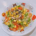 ゆにこーん☆'s cooksnap of when they made 夏も元気！夏野菜たっぷりさっぱりそうめん.