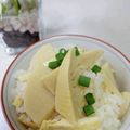 ゆう赤大好き♪♪'s cooksnap of when they made 竹の子ご飯.
