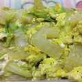 あきつま（杏花☆）'s cooksnap of when they made 白菜と卵だけでもう一品！簡単白菜の卵とじ.