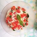 chako106HM's cooksnap of when they made ひやむぎで、冷製トマトのカッペリーニ風。.