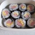 きらり流れ星's cooksnap of when they made 恵方巻きやお弁当に♪華やかサラダ海苔巻き.
