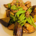 ぐぅたらわたあめ's cooksnap of when they made なすとししとうの鶏肉いため.
