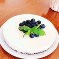 よつば☆'s cooksnap of when they made 簡単☆レアチーズケーキ.