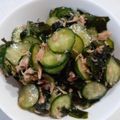 ＴＭＭ－Ｓ's cooksnap of when they made きゅうりとワカメとツナの和え物。.