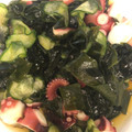 かずみんパワー's cooksnap of when they made 定番料理【蛸とワカメの酢の物】.