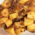 松竹桜's cooksnap of when they made 肉じゃがより簡単*じゃがいものそぼろあん.