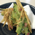 ささゆりの食卓's cooksnap of when they made ゴーヤと紅生姜のかき揚げ.