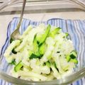 おまたんＬＡＢＯ's cooksnap of when they made 白ゴーヤとキュウリの酢の物.