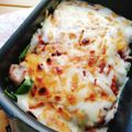 かわゆう1211's cooksnap of when they made ◆ホウレン草と舞茸のミートソース焼き◆.