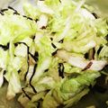 ブランシュkuu's cooksnap of when they made キャベツの塩昆布和え.