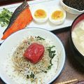 2児ママみきてぃ's cooksnap of when they made 梅ぇ～ジャコしそたっぷり丼★.