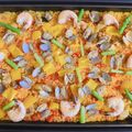 ちぃ～たま♪'s cooksnap of when they made ホットプレートで簡単にできるパエリア.