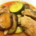 半熟王子's cooksnap of when they made 簡単！ケチャップで鶏肉と夏野菜のトマト煮.