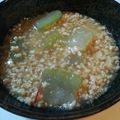 Tequira's cooksnap of when they made うどんスープde簡単♡冬瓜＆鶏肉の煮物♪.