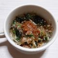 sunbright's cooksnap of when they made ＊水菜のお浸し 梅風味＊.