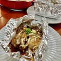 Superlittleboo's cooksnap of when they made 醤油麹で絶品たらのホイル焼き！.