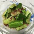 ku1706's cooksnap of when they made 30秒でできる叩ききゅうりの梅肉和え.