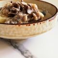 E吉☆'s cooksnap of when they made 牛肉のクリームチーズ煮.