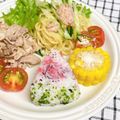 ゆづキッチン's cooksnap of when they made ↭スイカ風のおにぎり↭♪.