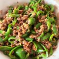 拓斗ここな's cooksnap of when they made 簡単に！ひき肉とピーマンの甘辛炒め♪.