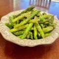 Superlittleboo's cooksnap of when they made アスパラガスのゴマあえ.