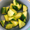 ちょ〜☆'s cooksnap of when they made きゅうりのスタミナ一本漬け.